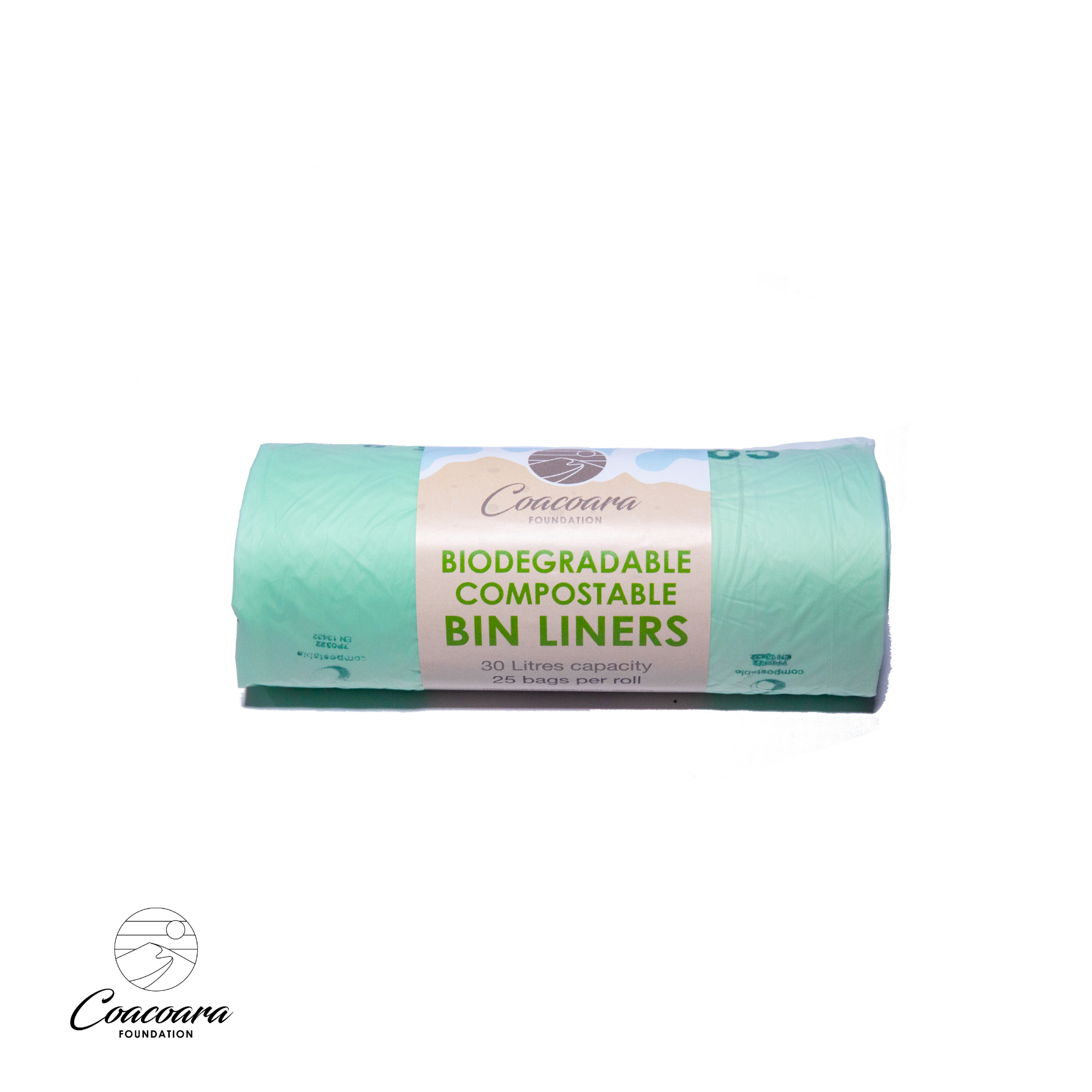 Biodegradable Compostable Bin Liners 30 litres