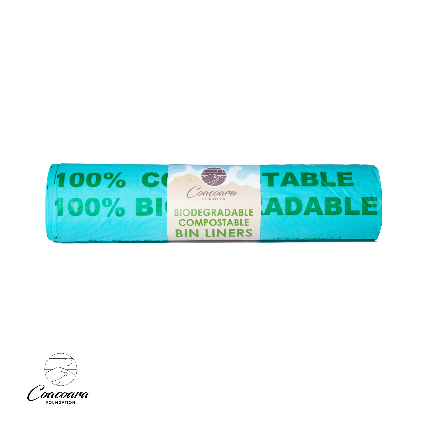 Bin Liners, corn starch, affordable, equilibrium, sustainable. compostable bin liners biodegradable compostable made in UK sustainable bin bags Coacoara